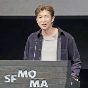 RM “이 전시는 나를 소개하는 긴 이야기”…SFMOMA 미디어 데이서 기획·콜렉션 철학 밝혀